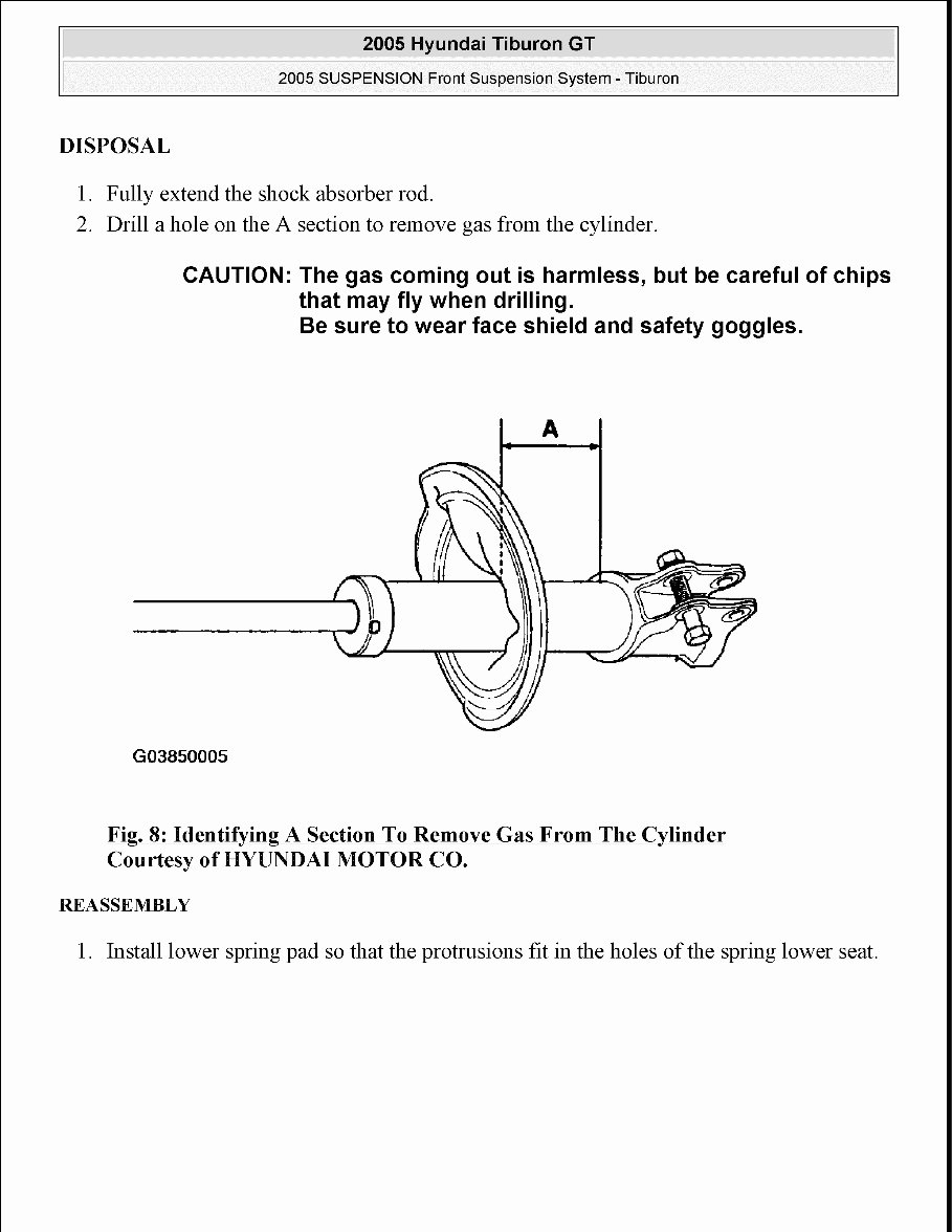 2001 Hyundai Tiburon Service & Repair Manual preview img 9