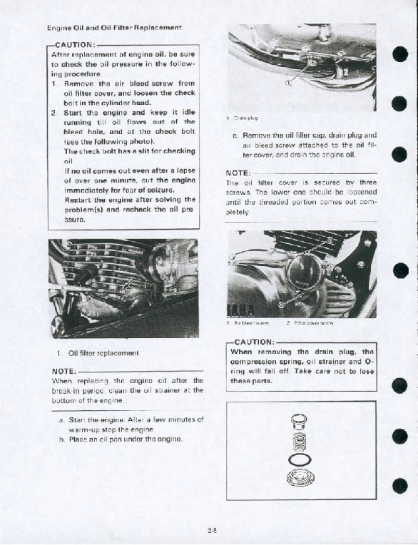 YAMAHA MOTOCYCLES SR250 Full Service Repair Manual preview img 10