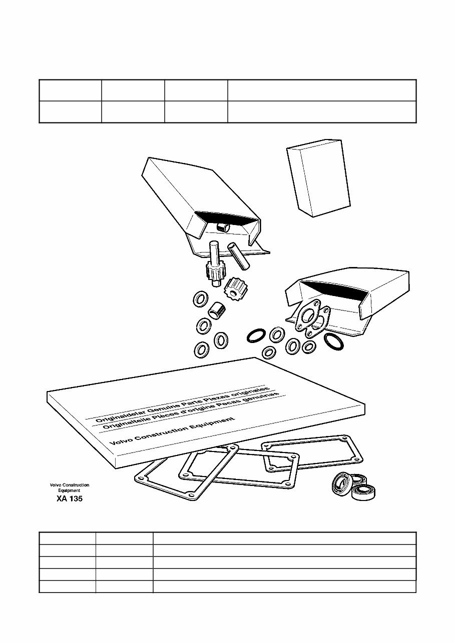 Volvo EC460B LC, EC460B LR (EC460BLC EC460BLR) Excavator Service Parts Catalogue Manual INSTANT SN: 10001-11514 preview img 5