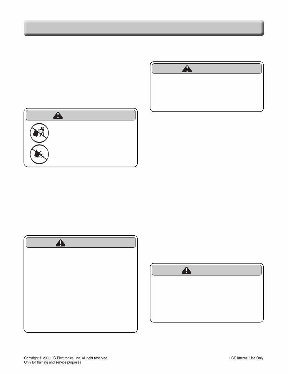 LG LDG3017ST Service Manual Repair Guide preview img 6