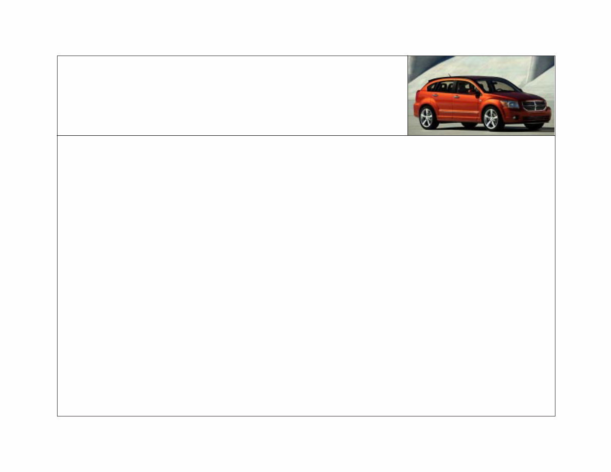 2007 Dodge Caliber Body Repair Manual preview img 4