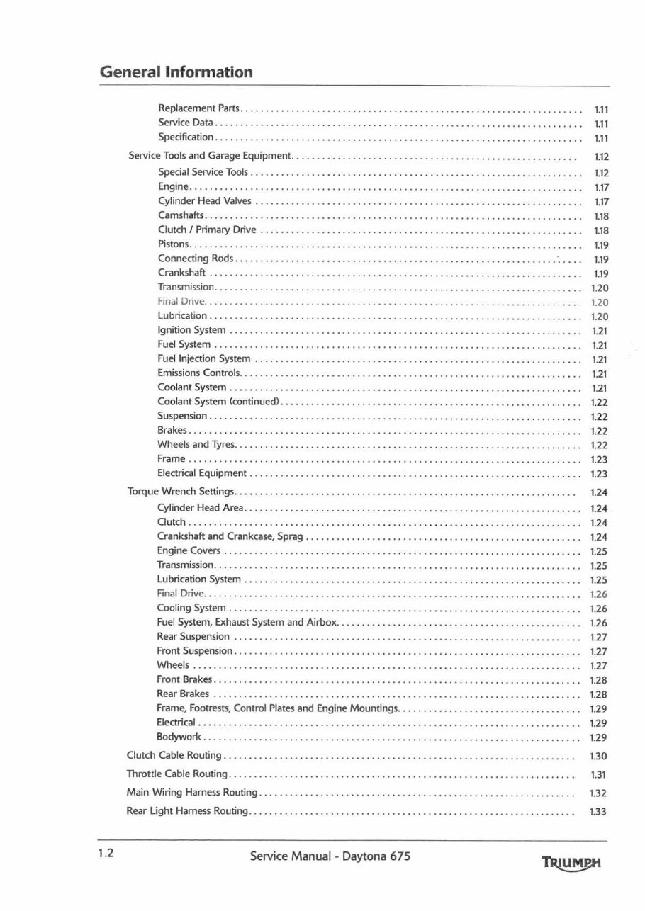 2006-2011 Triumph Daytona 675 Service Repair Manual preview img 10