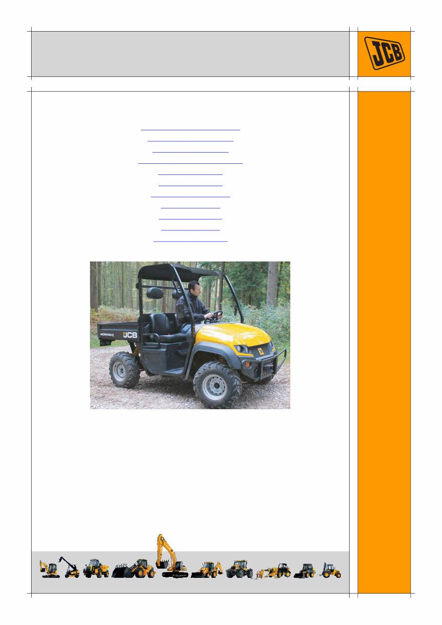 JCB Workmax 800D UTV OEM Service & Repair Manual preview img 1