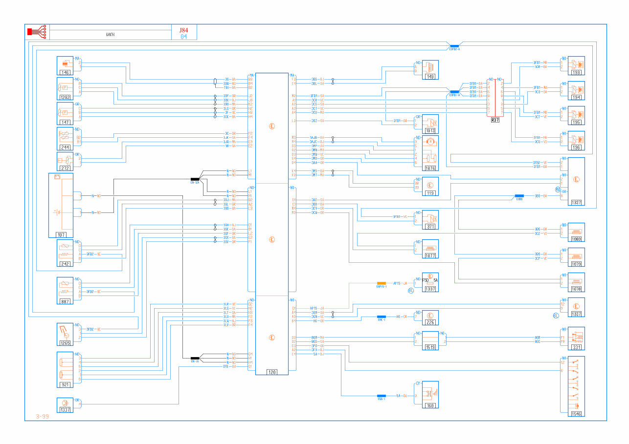 2000-2003 Renault Master Electrical Wiring Diagram Manual preview img 3