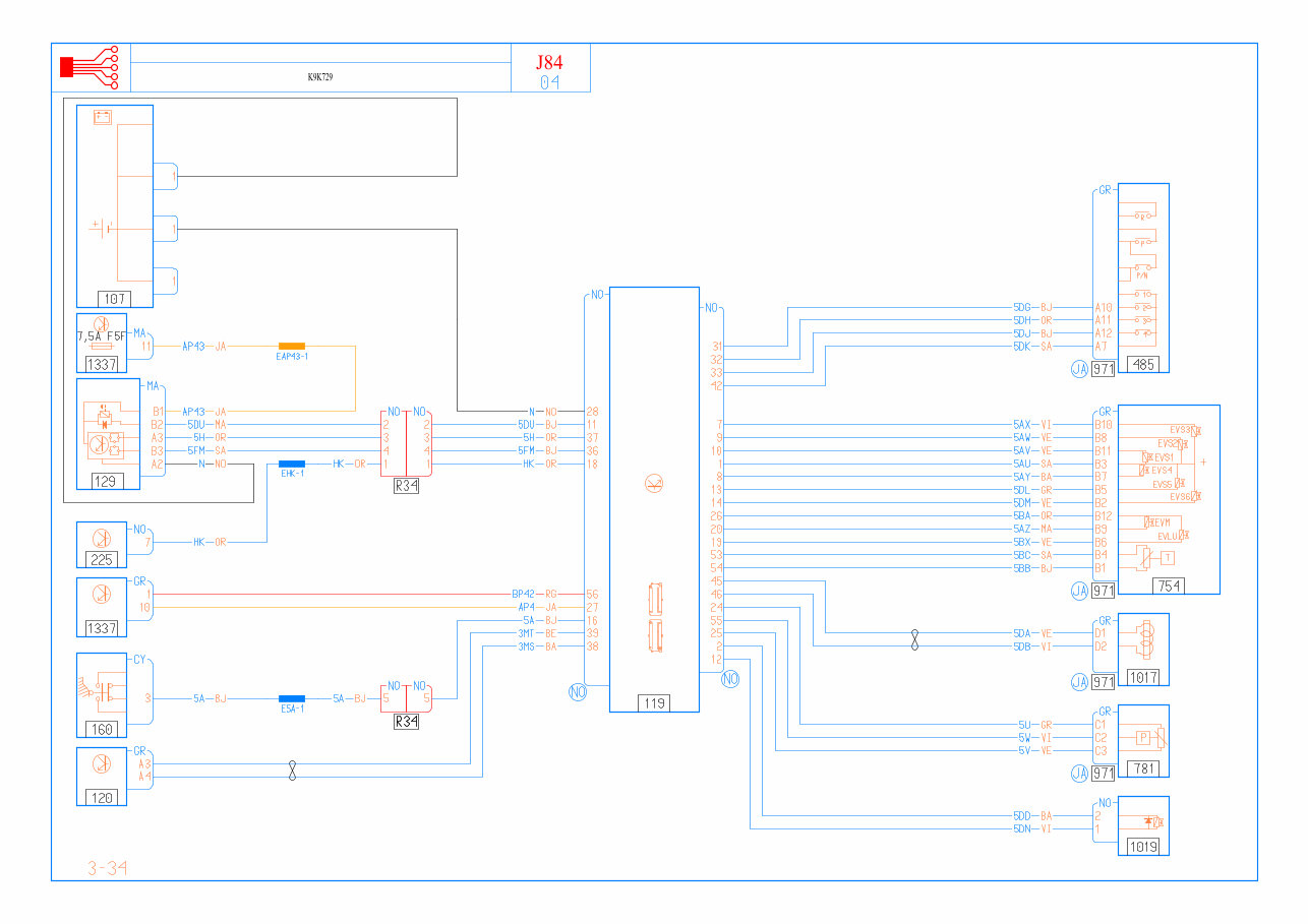 2000-2003 Renault Master Electrical Wiring Diagram Manual preview img 7