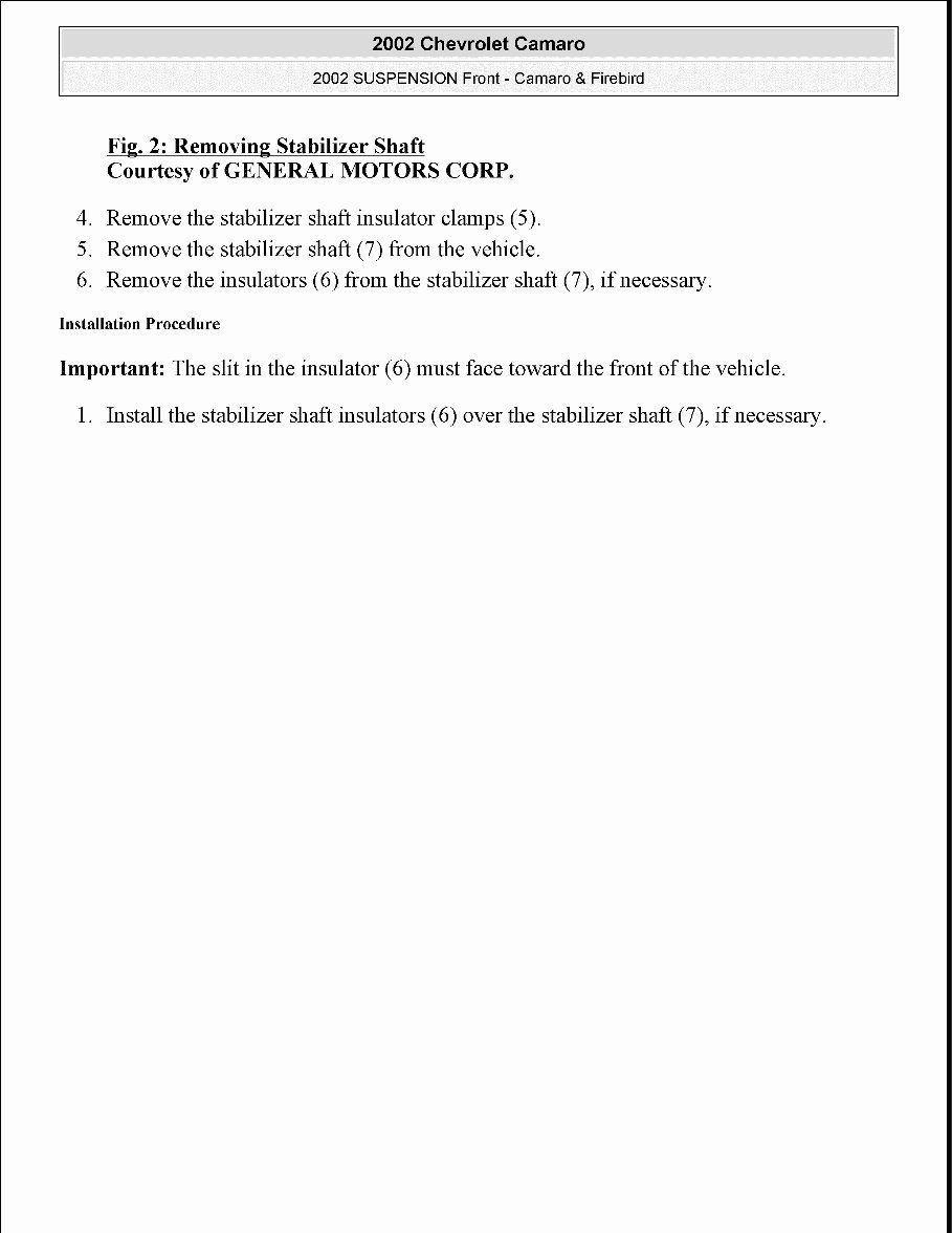 1997-2002 Pontiac Firebird Service & Repair Manual preview img 3