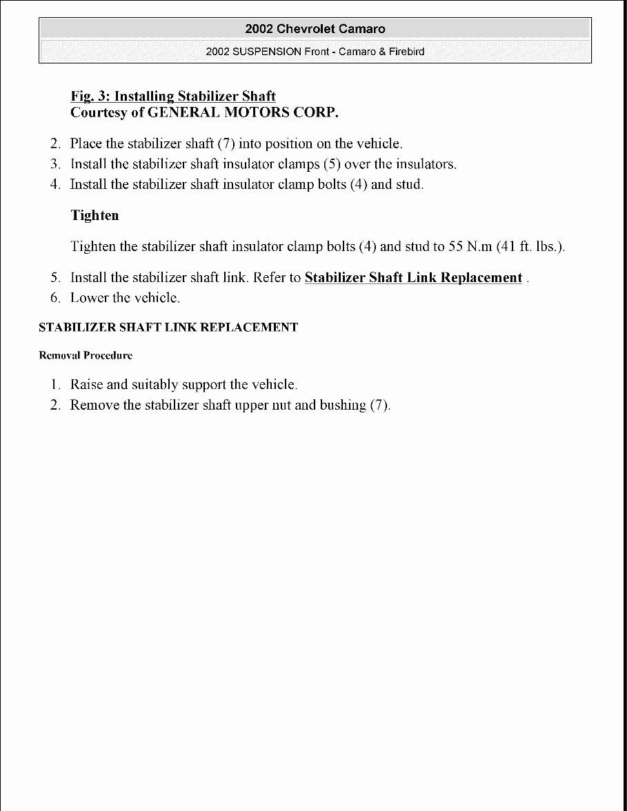 1997-2002 Pontiac Firebird Service & Repair Manual preview img 5