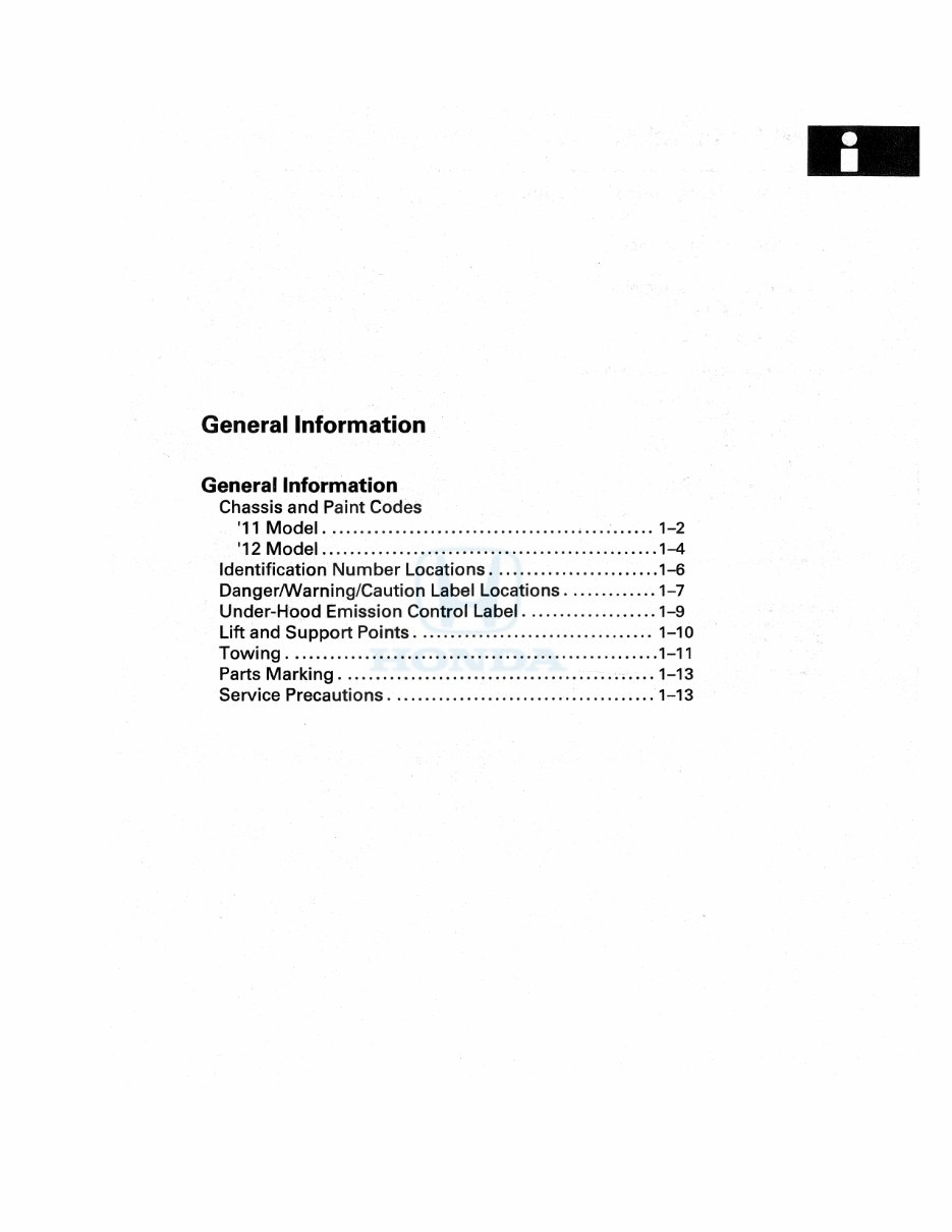 2014 Honda CR-Z Repair Manual preview img 3