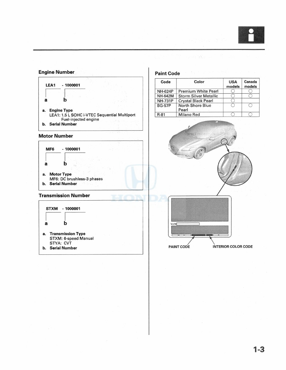 2014 Honda CR-Z Repair Manual preview img 5