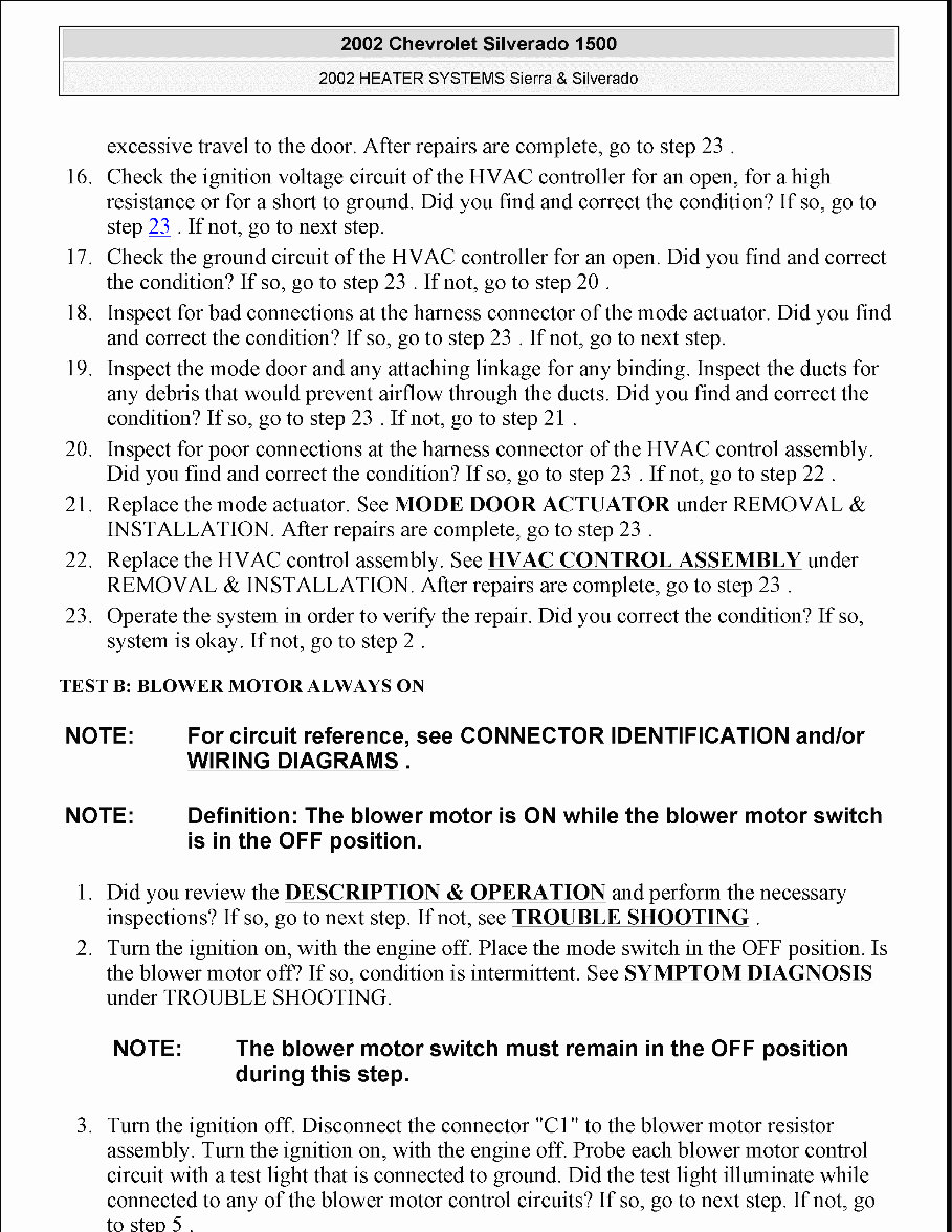 2002 Chevrolet Silverado 2500 Service & Repair Manual preview img 10