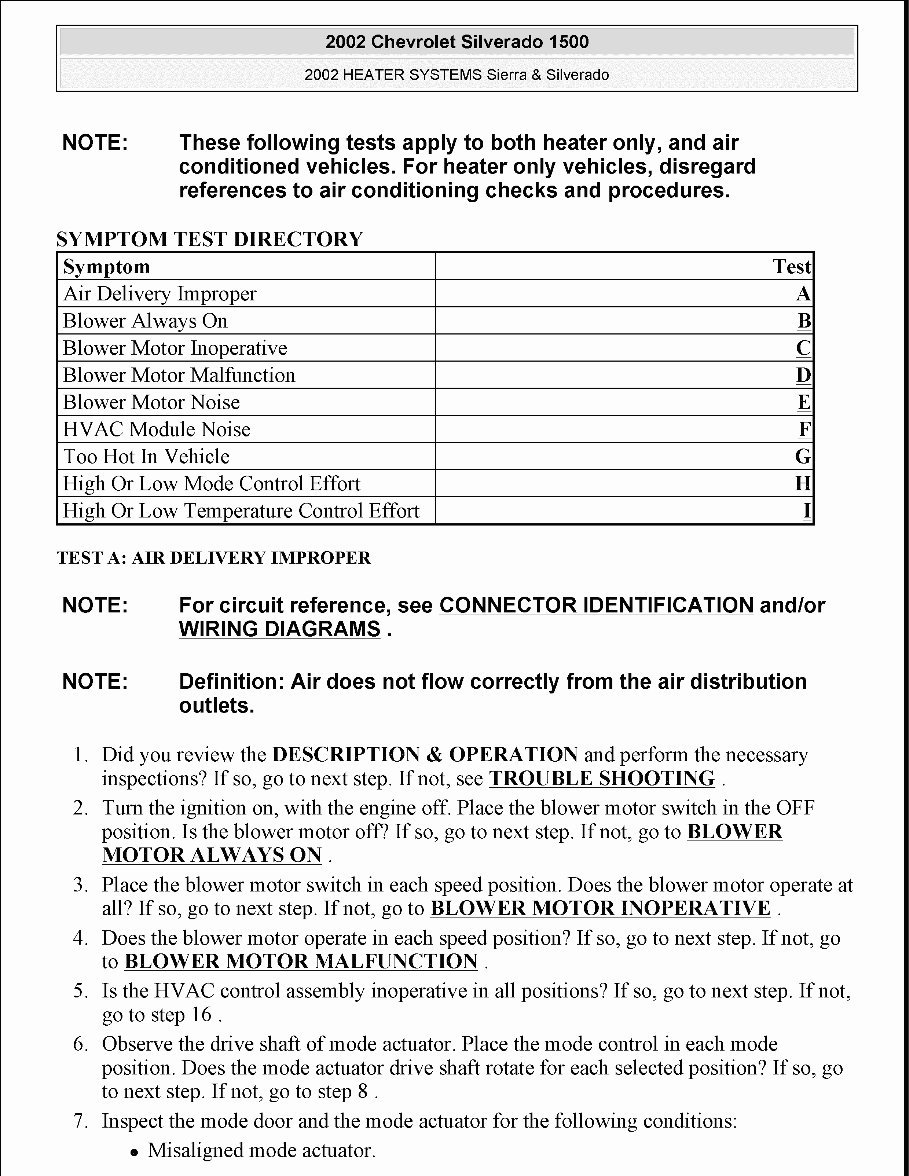 2002 Chevrolet Silverado 2500 Service & Repair Manual preview img 8