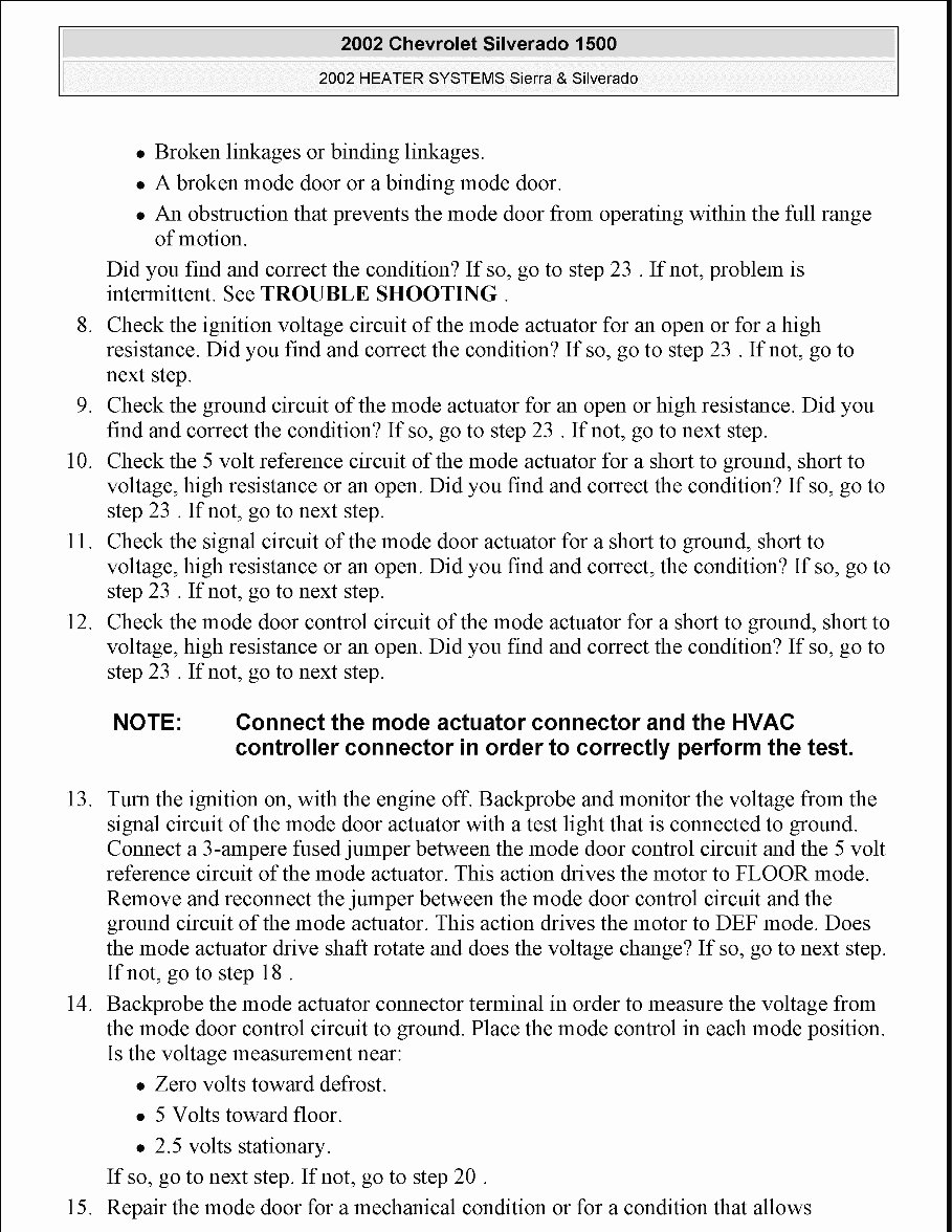 2002 Chevrolet Silverado 2500 Service & Repair Manual preview img 9
