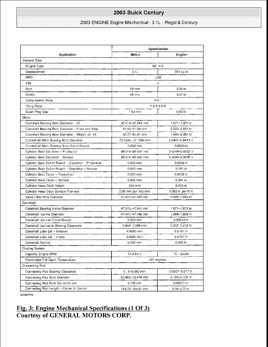 2000 Buick Century Service & Repair Manual preview img 3