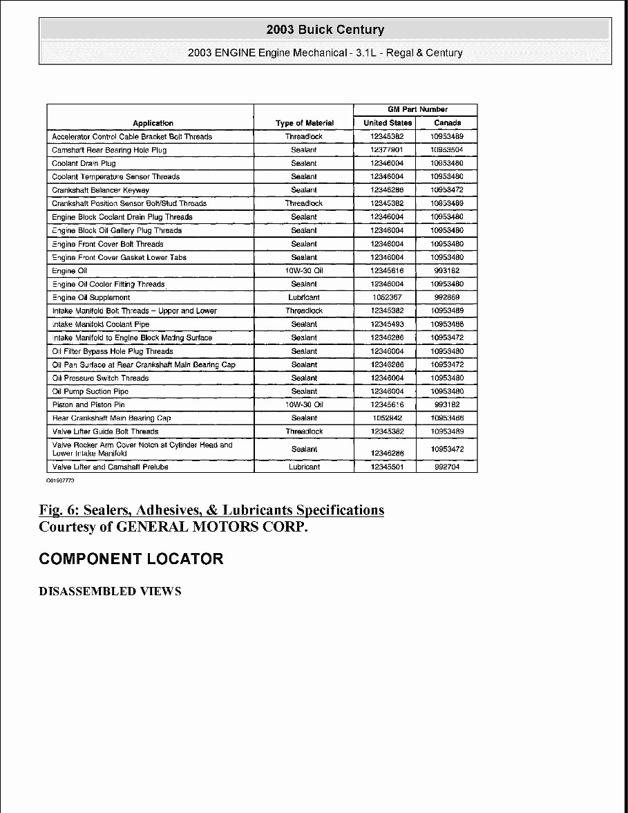 2000 Buick Century Service & Repair Manual preview img 6