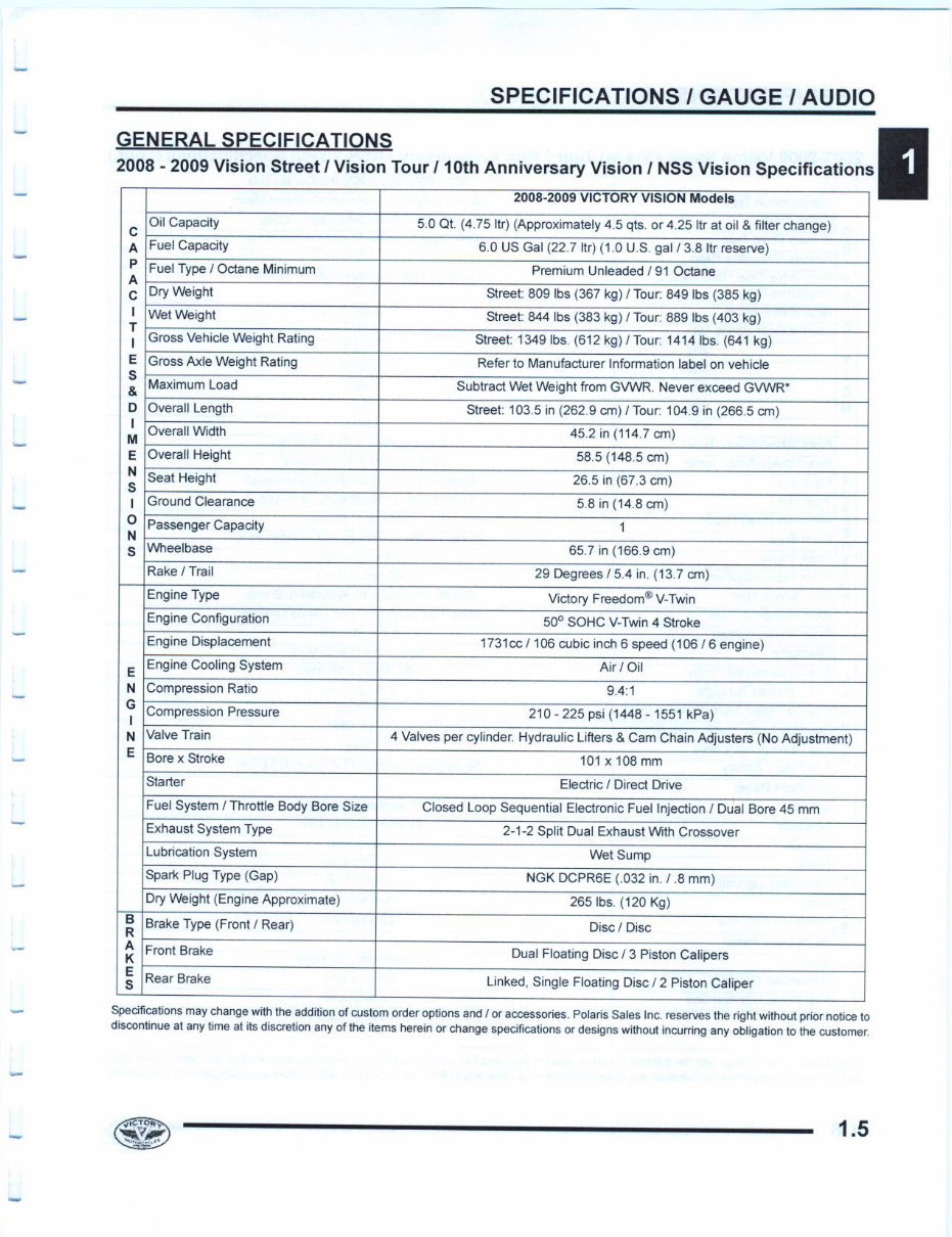2008-2010 Victory Vision Service manual preview img 6