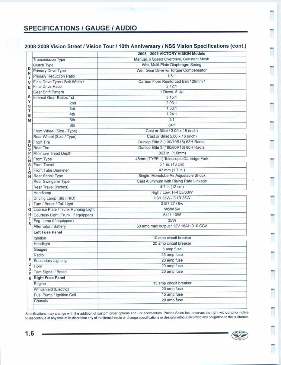 2008-2010 Victory Vision Service manual preview img 7