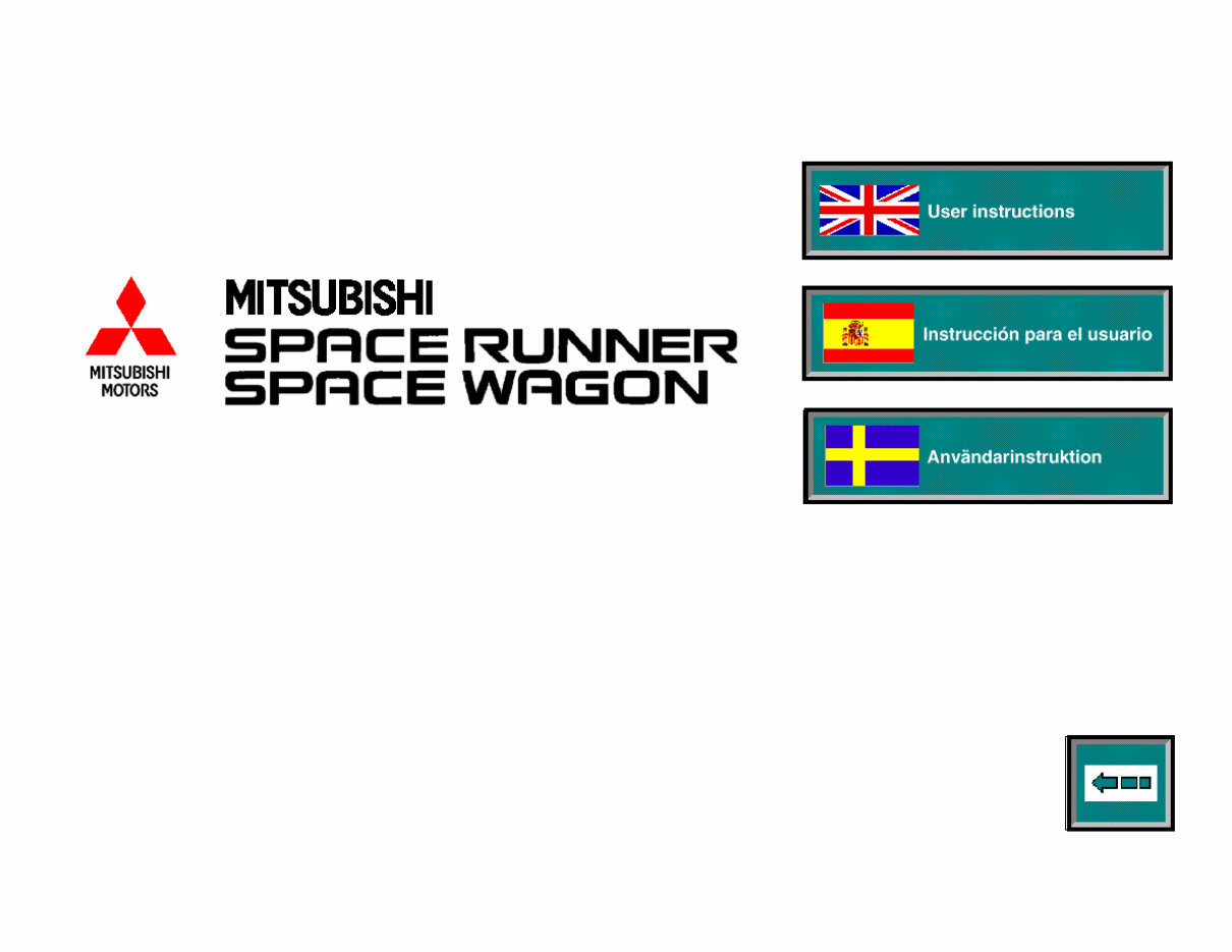 1991-2002 Mitsubishi Space Wagon/Space Runner Service & Repair Manual preview img 1