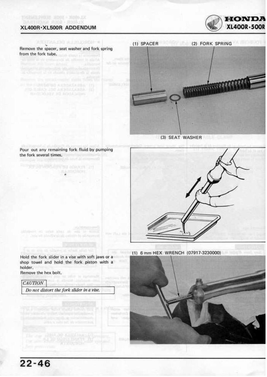 1982 HONDA XL400R & XL500R Service Repair Manual !!! preview img 2