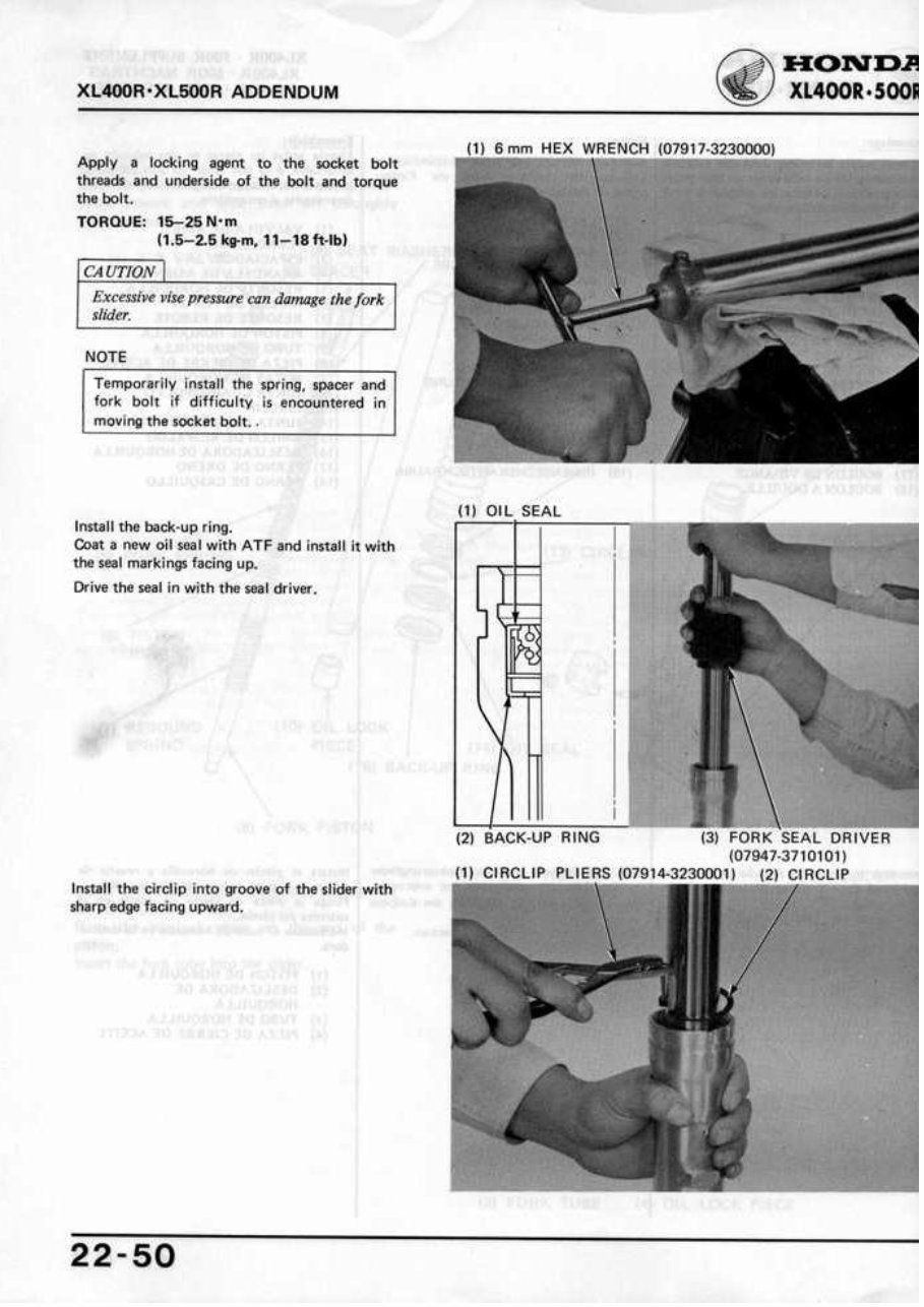 1982 HONDA XL400R & XL500R Service Repair Manual !!! preview img 6