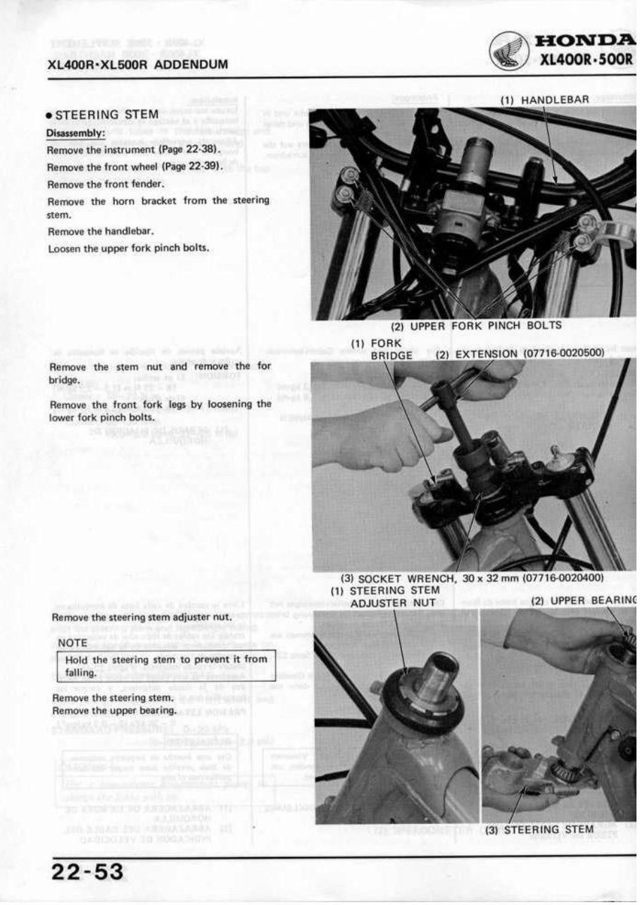 1982 HONDA XL400R & XL500R Service Repair Manual !!! preview img 9