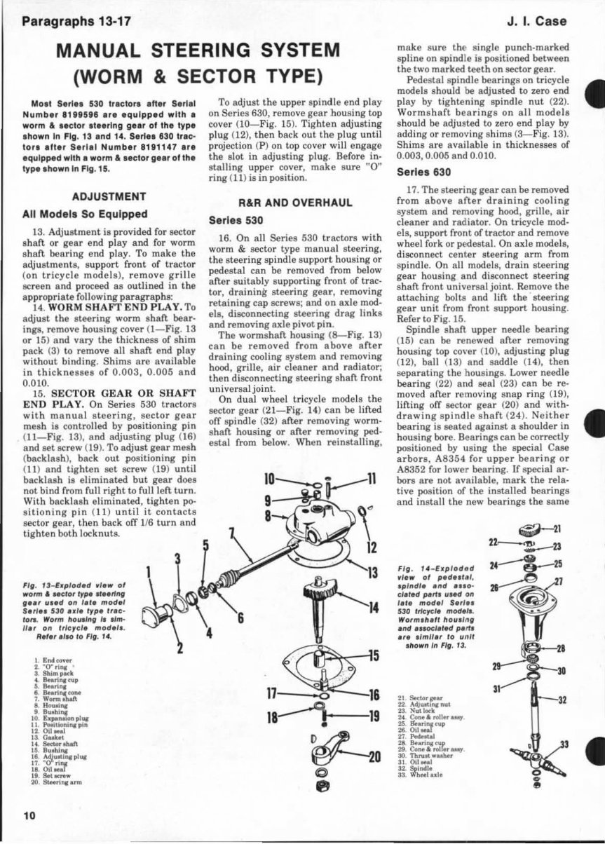 1956-1960 Case 430, 440, 470, 530, 540, 570, 630, 640 Tractor Service & Repair Manual preview img 10