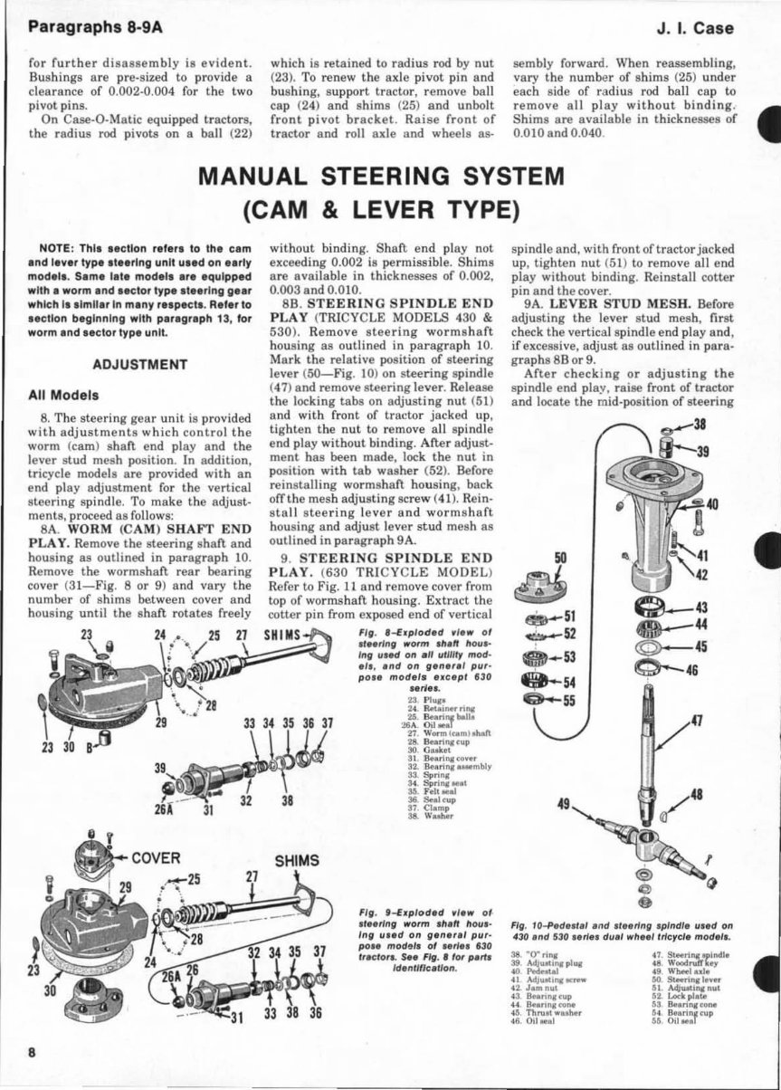 1956-1960 Case 430, 440, 470, 530, 540, 570, 630, 640 Tractor Service & Repair Manual preview img 8