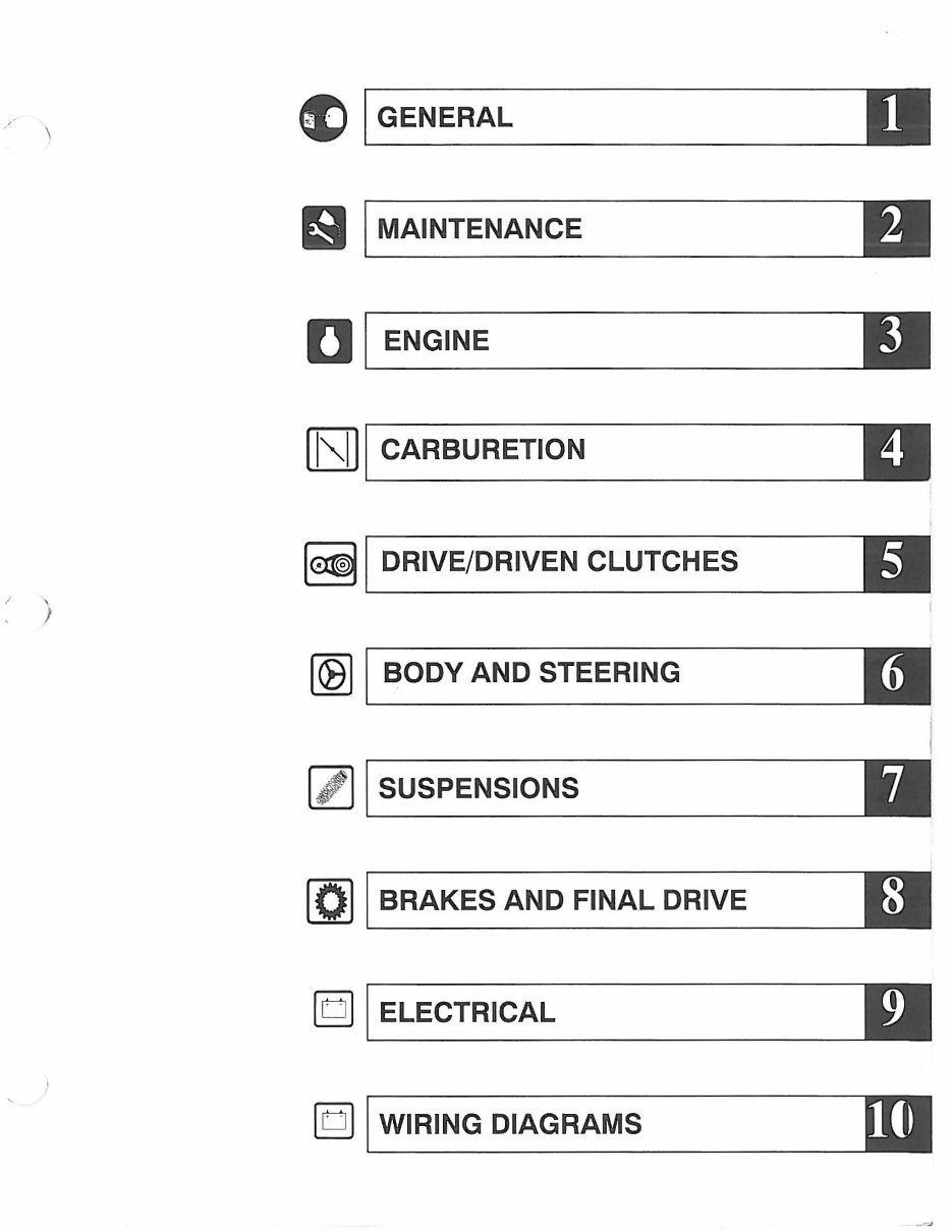 2002 POLARIS INDY 600 XC SP EDGE Factory Service & Work Shop Manual preview img 4