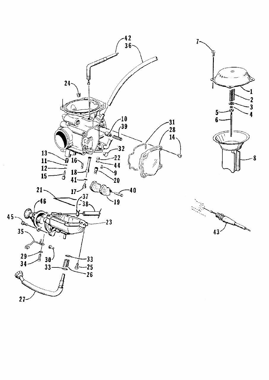 ARCTIC CAT 400 500 4X4 ATV Parts Manual Catalog 1999 preview img 9