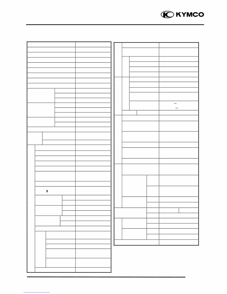 Kymco MXU 150 Service Workshop Repair Manual preview img 6