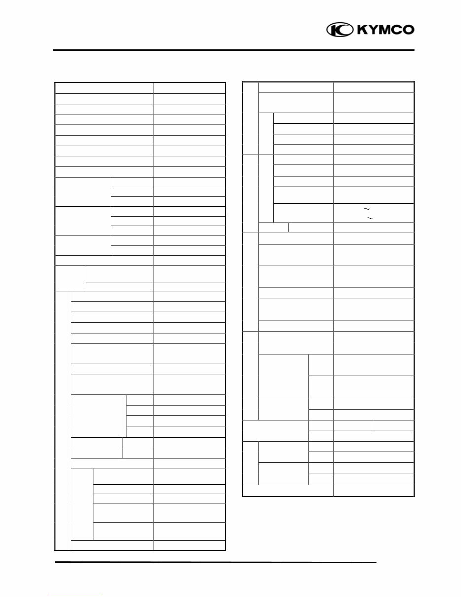 Kymco MXU 150 Service Workshop Repair Manual preview img 8