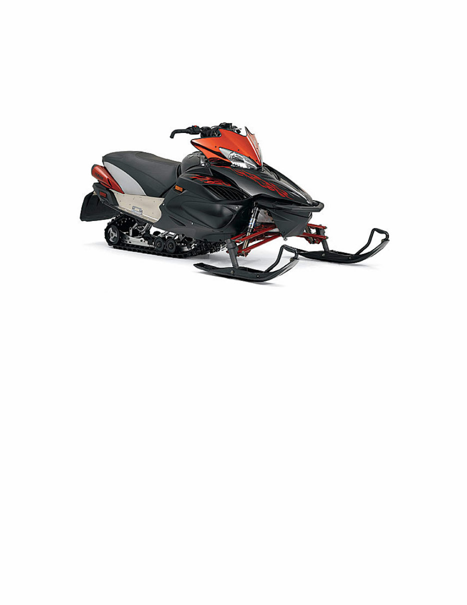 2003-2005 Yamaha RX-1 / RX Warrior Snowmobile Service & Repair Manual preview img 1