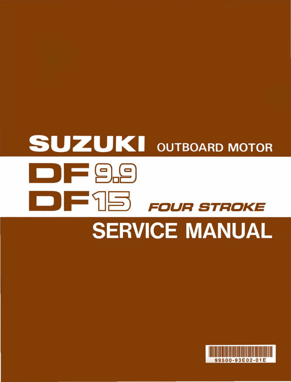 1996-2002 SUZUKI DF9.9 15 4-STROKE OUTBOARDS preview img 1