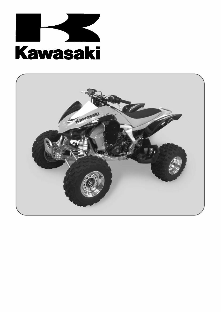 2008-2012 KFX450R KSF450 KFX450 R Service & Repair Manual preview img 1