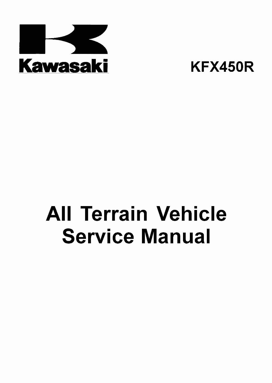 2008-2012 KFX450R KSF450 KFX450 R Service & Repair Manual preview img 3