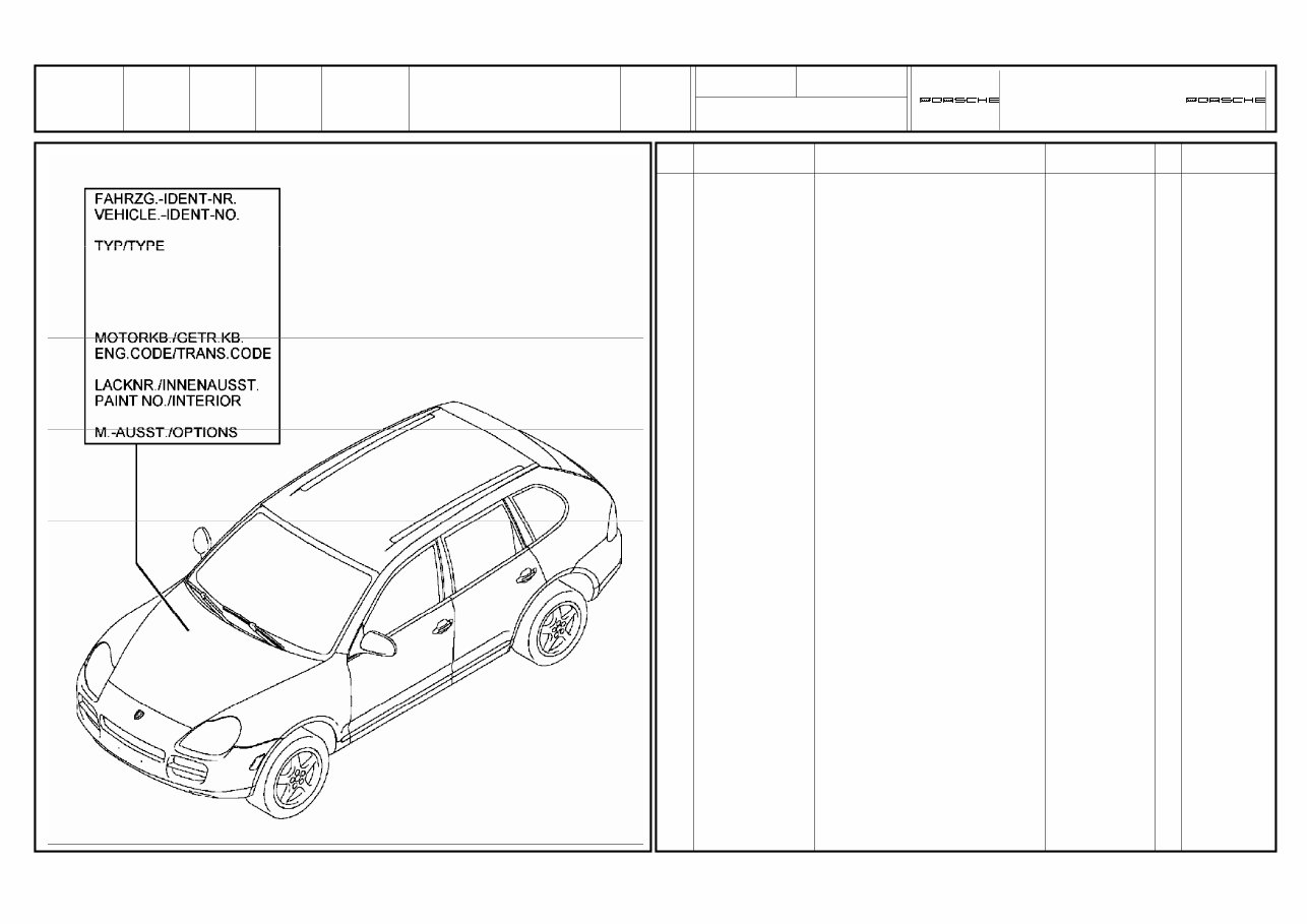 PORSCHE CAYENNE Replacement Parts Manual 2003-2006 preview img 9