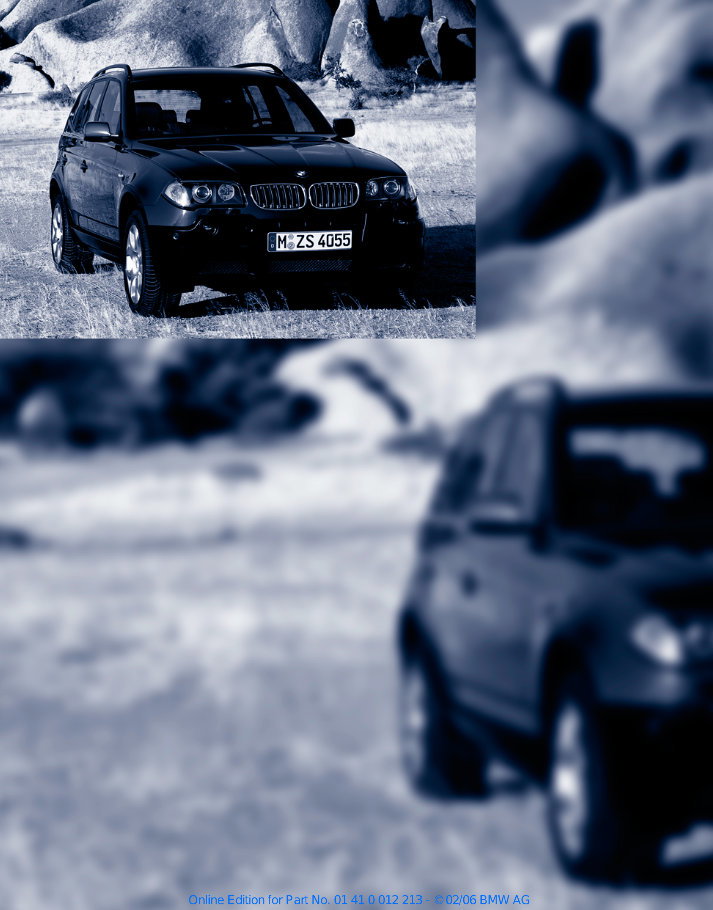 2006 BMW X3 2.5i 3.0i Owners Manual preview img 10