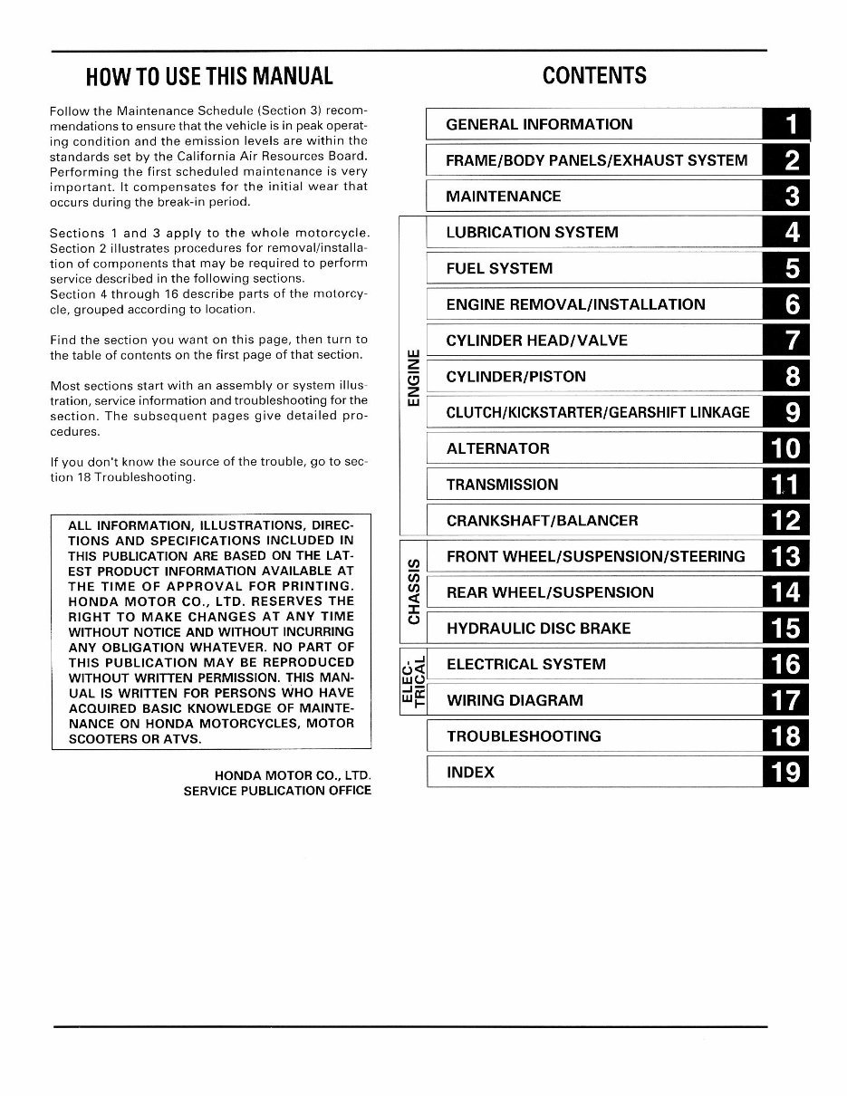 1995-2004 Honda XR 400 400R Service & Repair Manual preview img 2