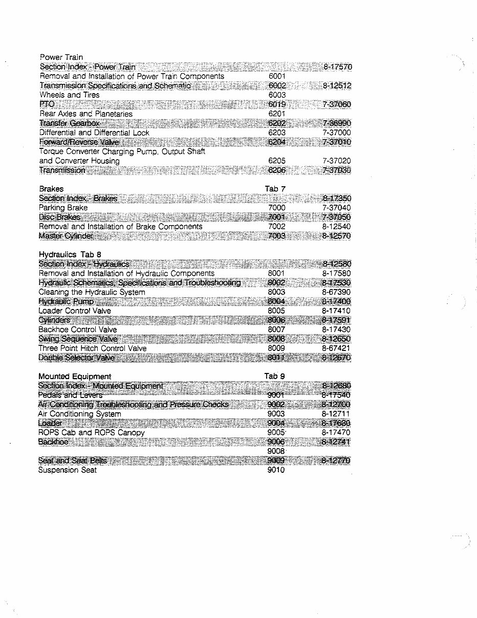 Case 580 Super K Loader Backhoe Service & Repair Manual preview img 3