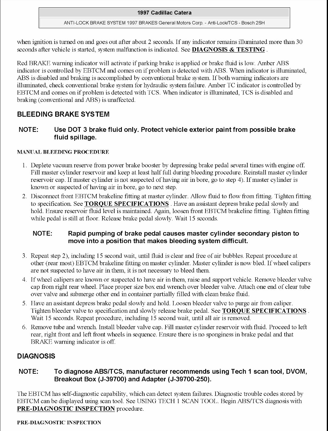1997-2001 Cadillac Catera Service & Repair Manual preview img 2
