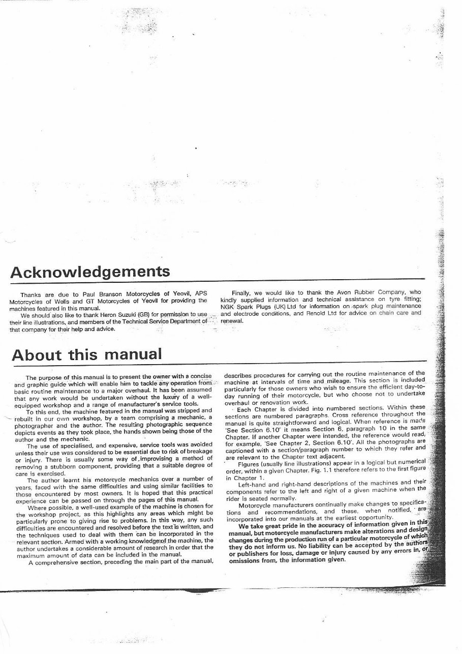 1982-1987 Suzuki GS125 Service & Repair Manual preview img 3