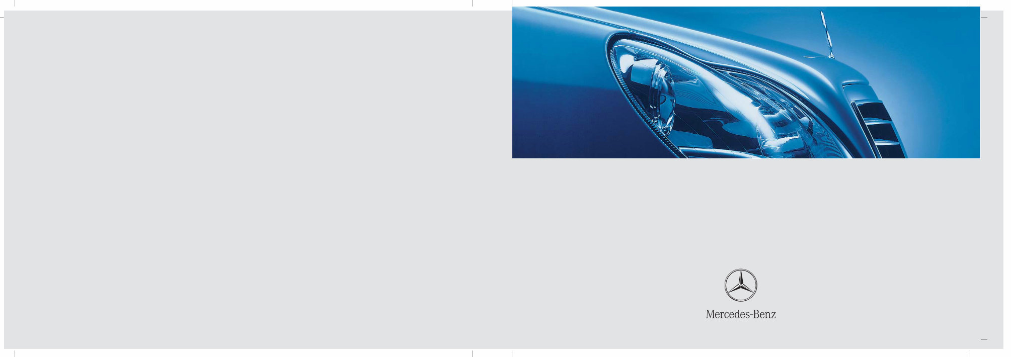 2006 Mercedes-Benz S-Class S55 AMG Owners Manual preview img 1