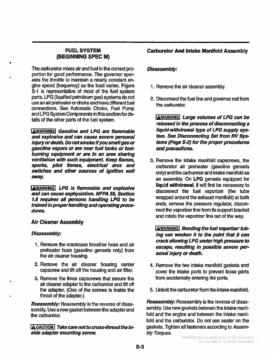 Onan BGE, NHE Service Manual Cummins Onan Emerald Plus Series Generator Service Repair Book 965-0528 preview img 6