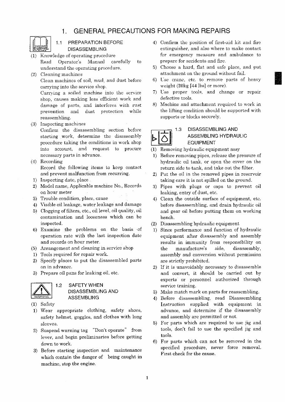 Kobelco SK235SR, SK235SRLC Hydraulic Crawler Excavator Service Repair Manual (YF01-00101, YU01-00101) preview img 9