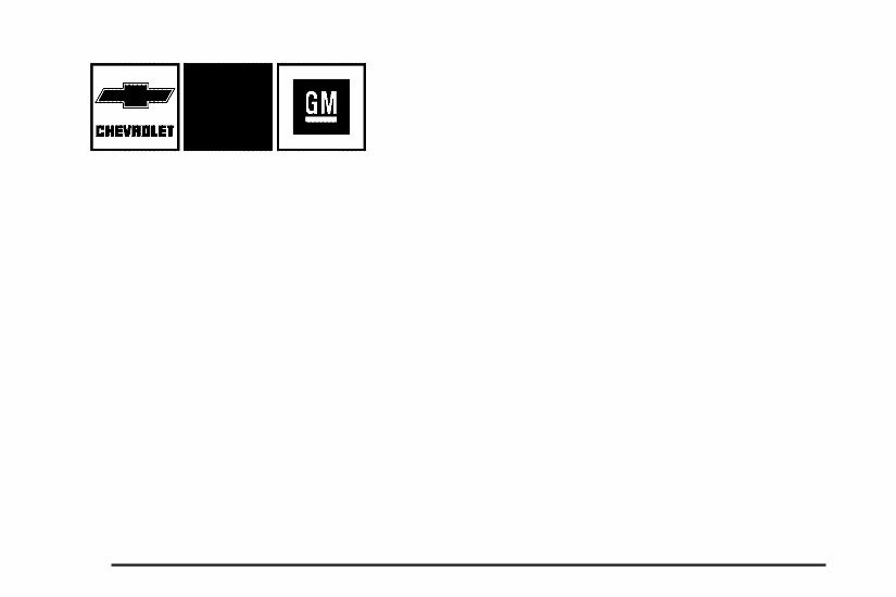 2005 CHEVY / CHEVROLET Astro Van Owners Manual preview img 2