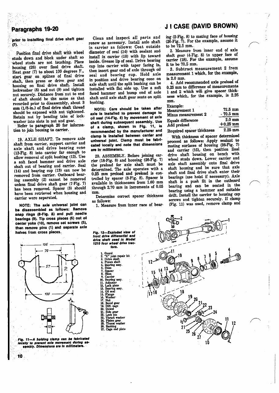 David Brown 885 Tractor OEM Service & Repair Manual preview img 10