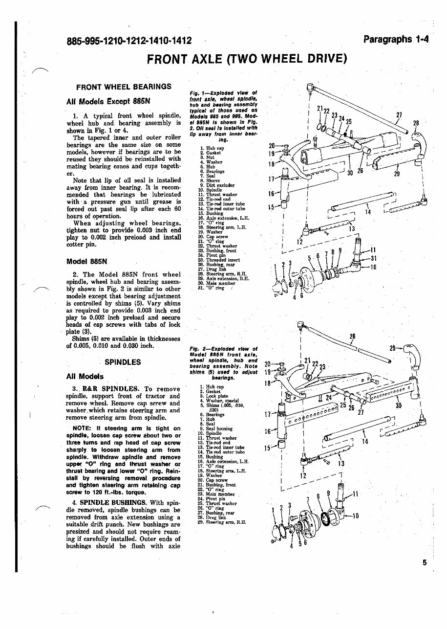 David Brown 885 Tractor OEM Service & Repair Manual preview img 5