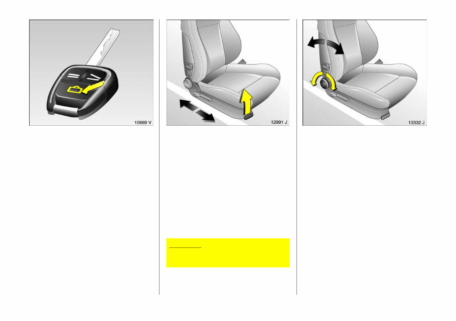 Opel Vauxhall Vectra Owner Manual preview img 7