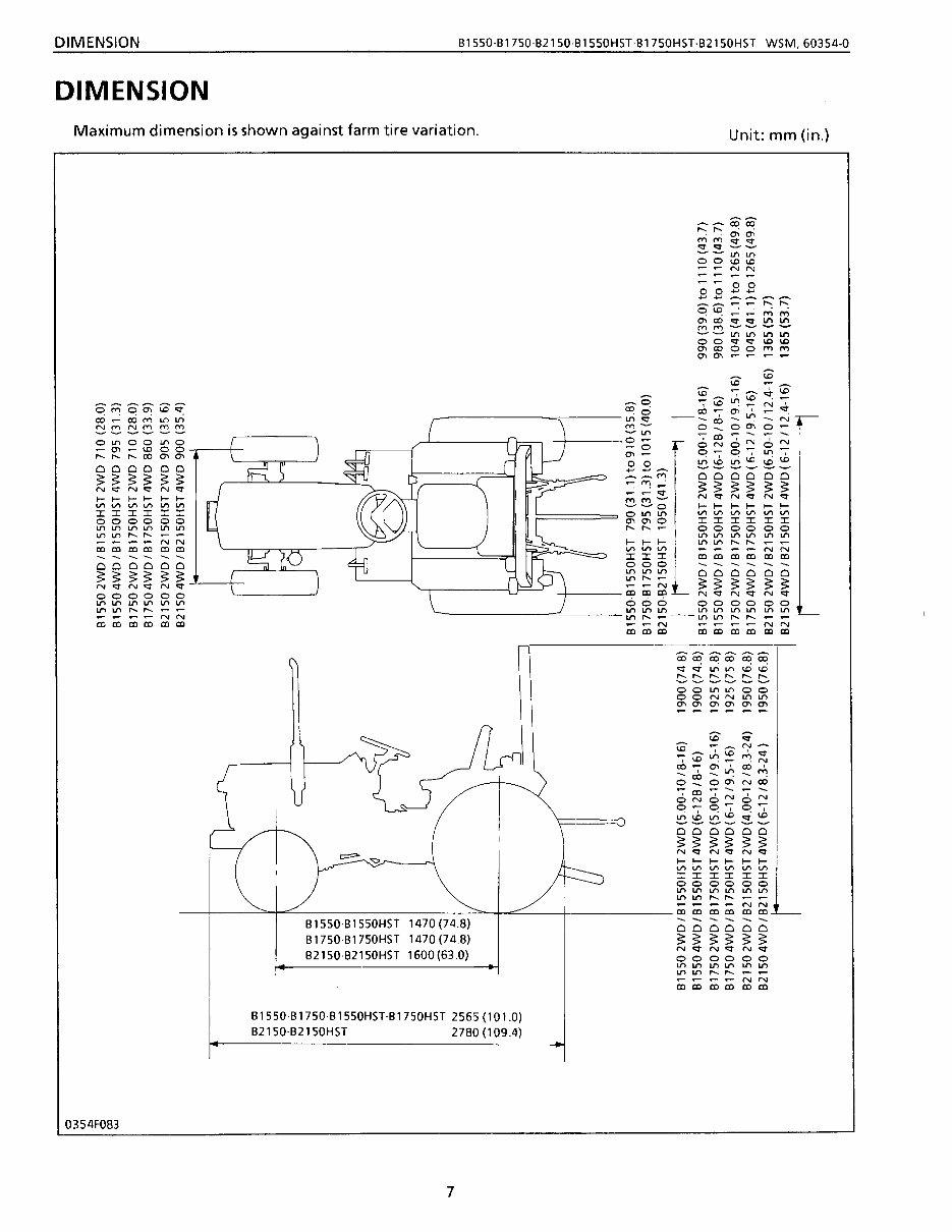 Kubota B1750 B1750HST Tractor Workshop Repair Service Manual preview img 10