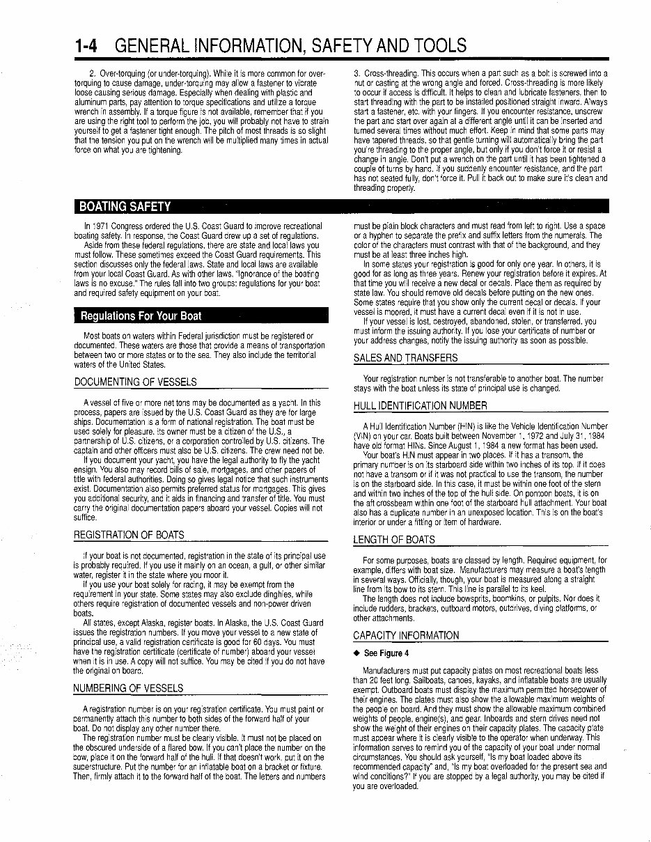 Yamaha 130 HP V4 2 stroke Outboard 88-96 Service Manual preview img 6