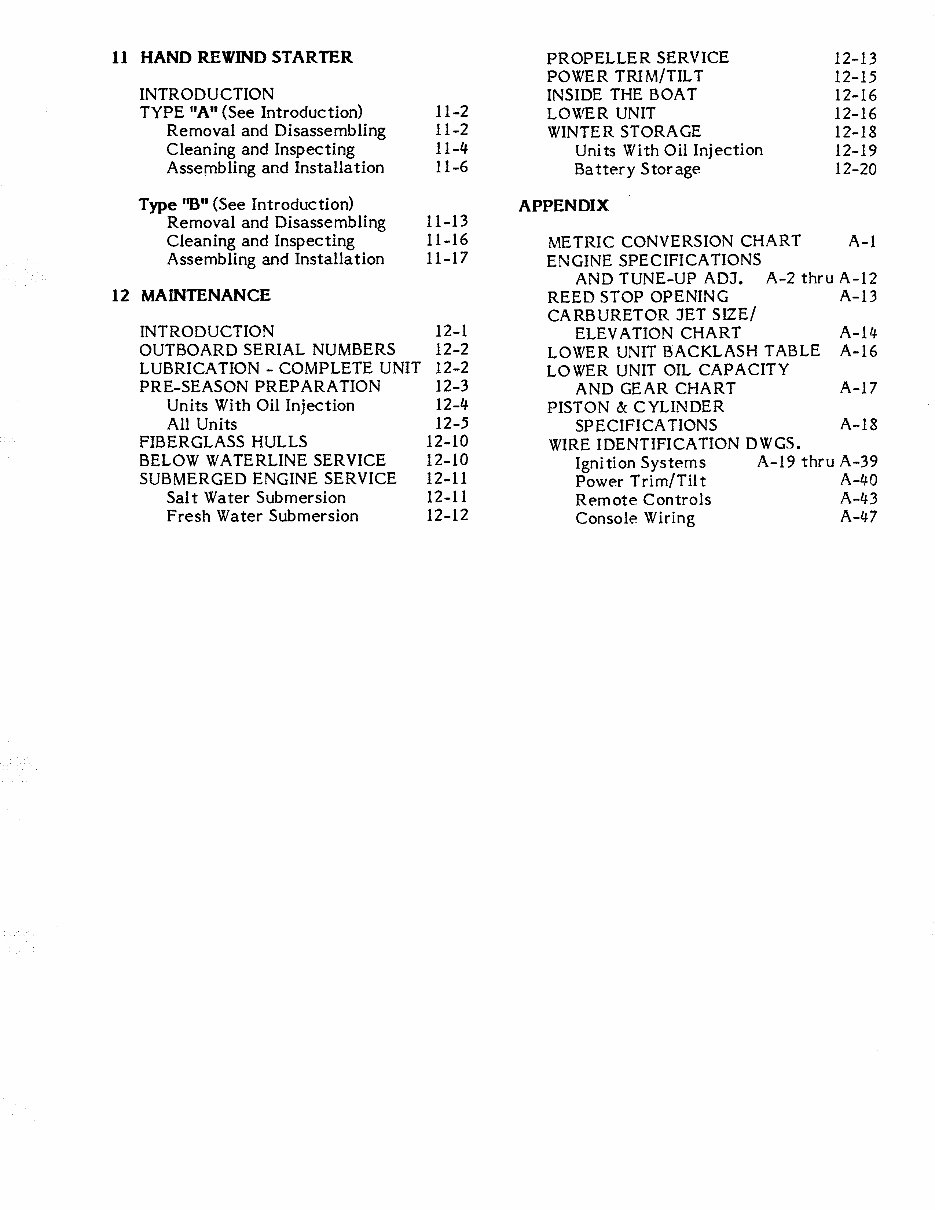 1985-1989 Mercury Mariner 60HP 3-Cylinder Outboard OEM Service & Repair Manual preview img 6